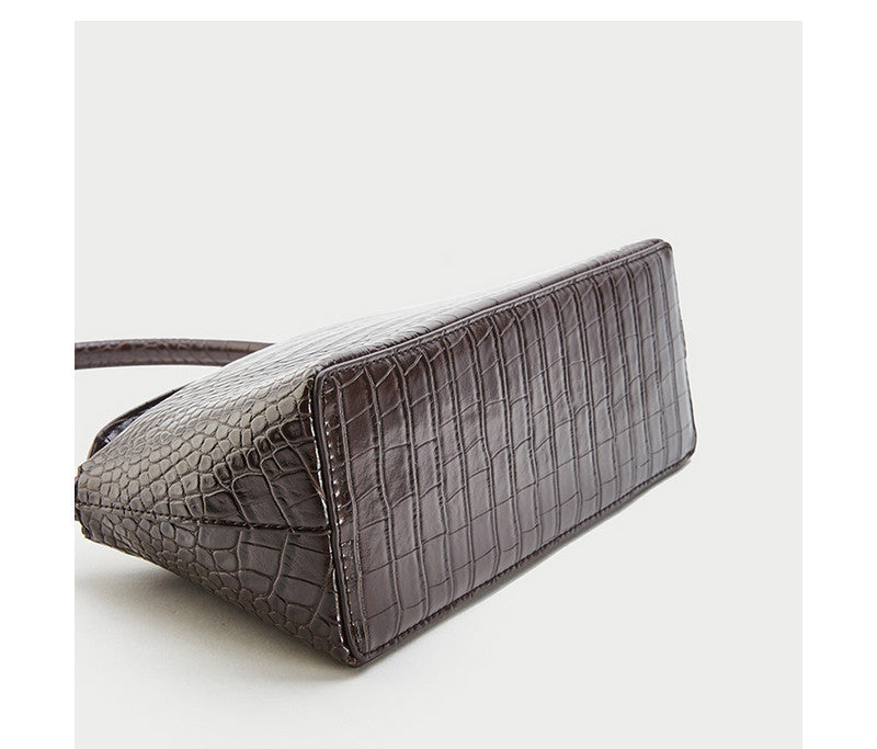 New Women's Alligator French Shoulder Bag by edenista