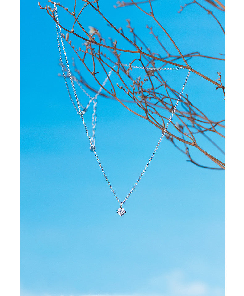 Necklace with Silver Necklace by edenista