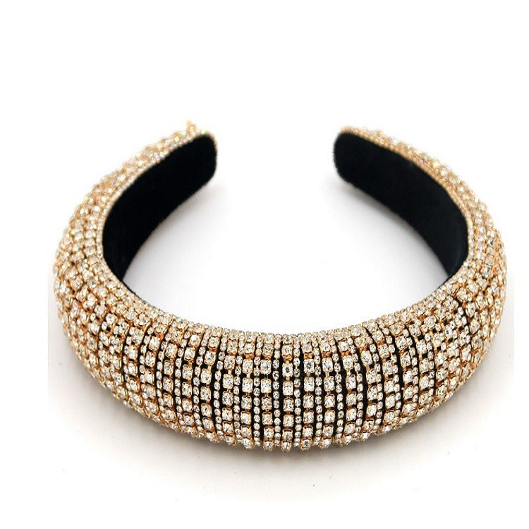 Baroque rhinestone headband by edenista