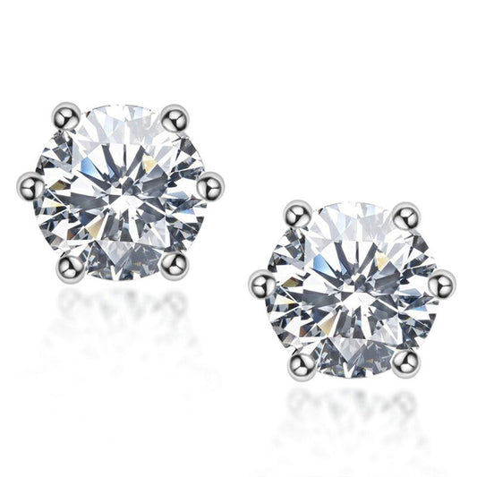Moissanite Earrings by edenista