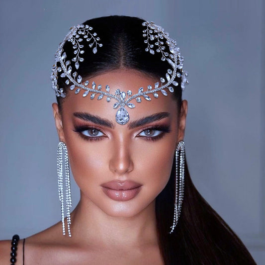 Bridal Tiara Rhinestone Wedding Hair Accessories by edenista