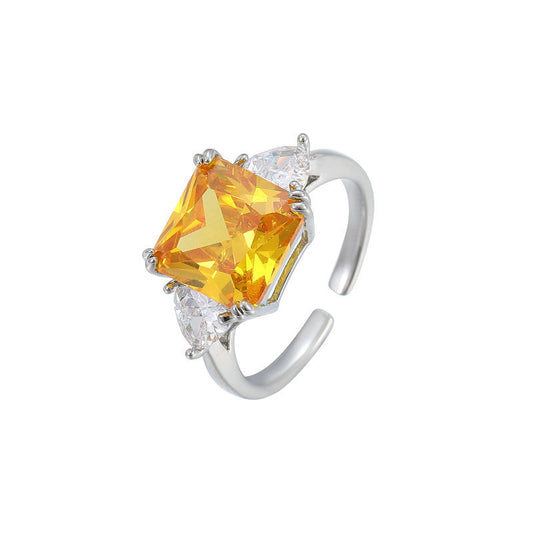 Fashion Special-interest Temperamental Index Finger Little Finger Ring Bright by edenista