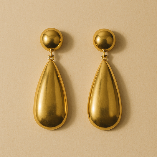 Sleek Drop Earrings