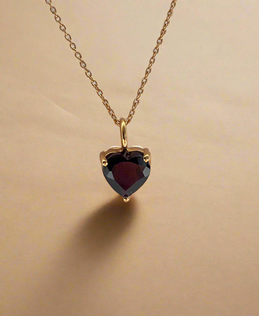 January Birthstone Chain Necklace