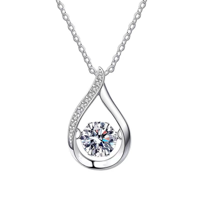 Smart Drop-shaped All-match Light Luxury Necklace by edenista