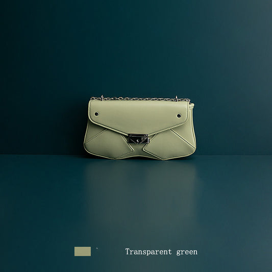 Small Design Leather Shoulder Crossbody Bag by edenista