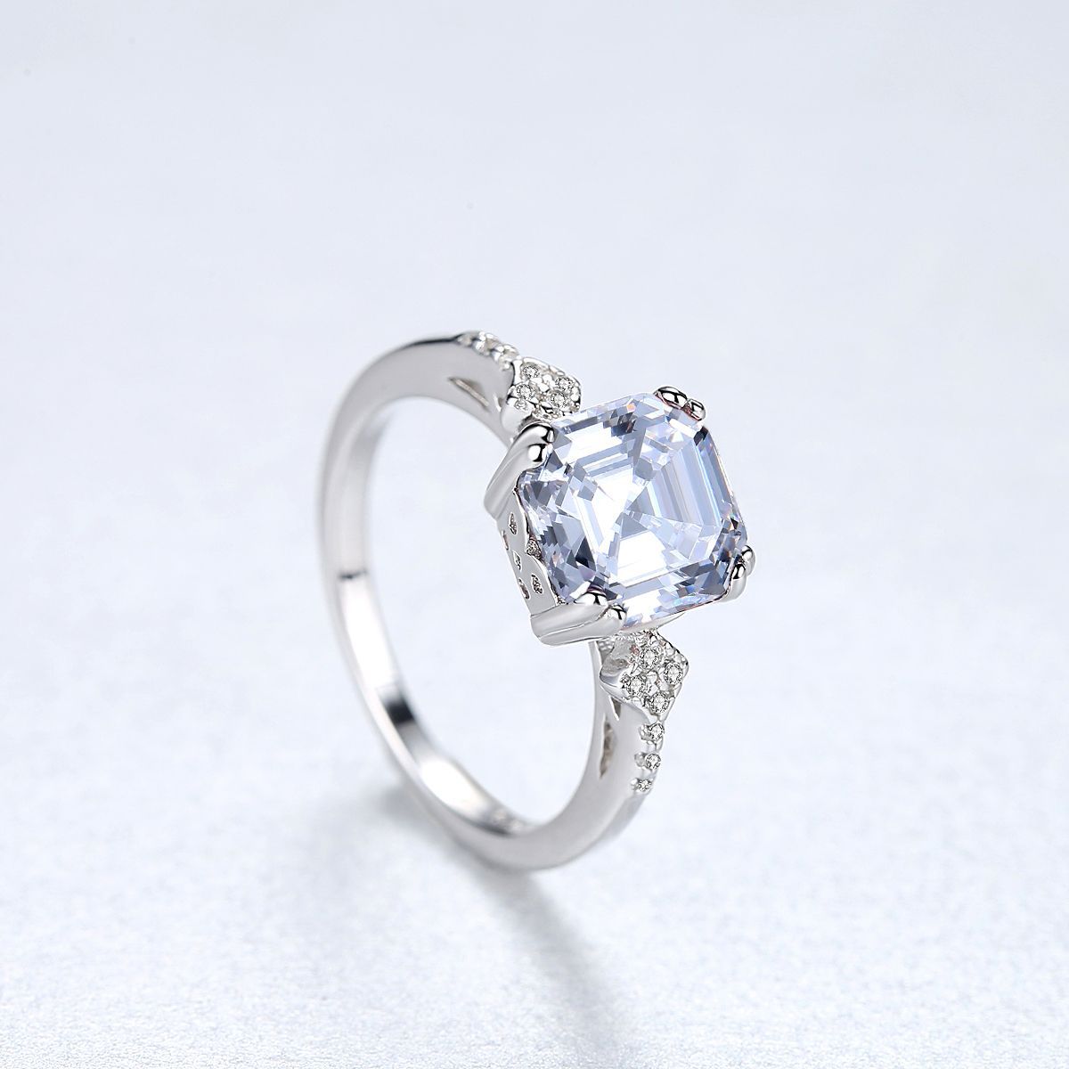 925 Silver Morgan Stone Gemstone Ring Jewelry by edenista