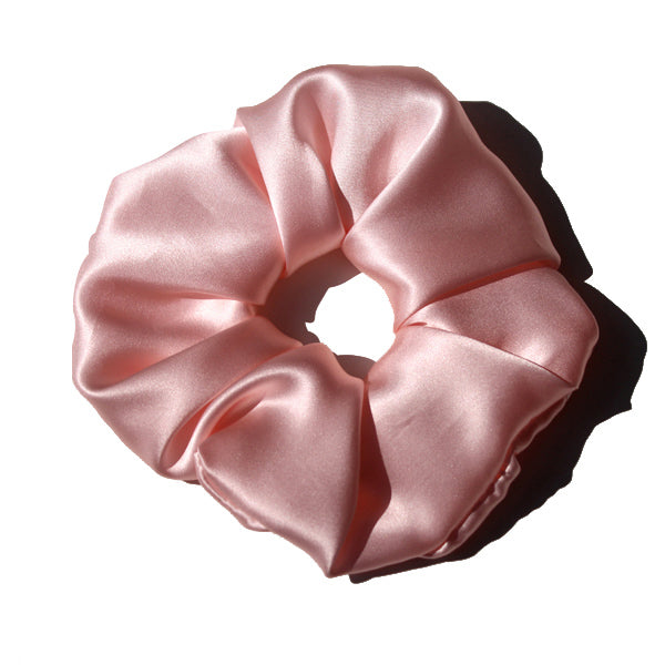 Silk Large Intestine Circle Head Flower Silk Hair Rope Satin by edenista
