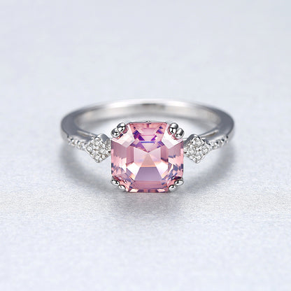 925 Silver Morgan Stone Gemstone Ring Jewelry by edenista