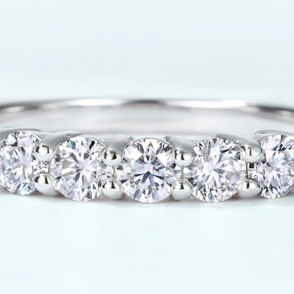 Moissanite Tanabata Valentine's Day Ring by edenista