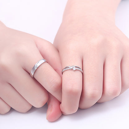 Couple Ring One Ring Simple by edenista
