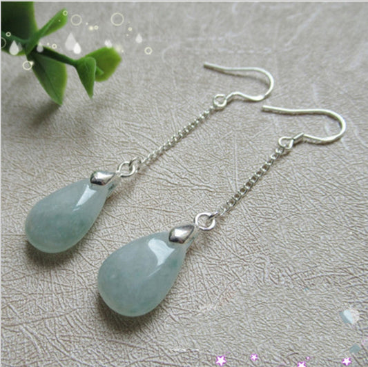 Jade jade earrings for women by edenista