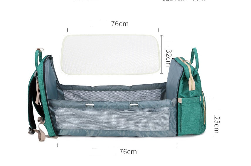 Portable Folding Crib Mummy Bag Portable by edenista