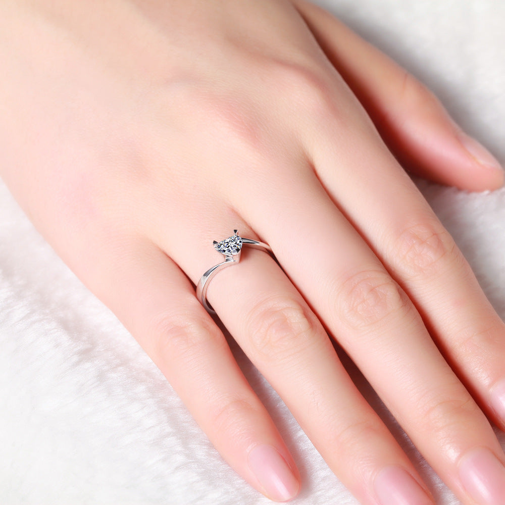 Diamante Ring For Women by edenista