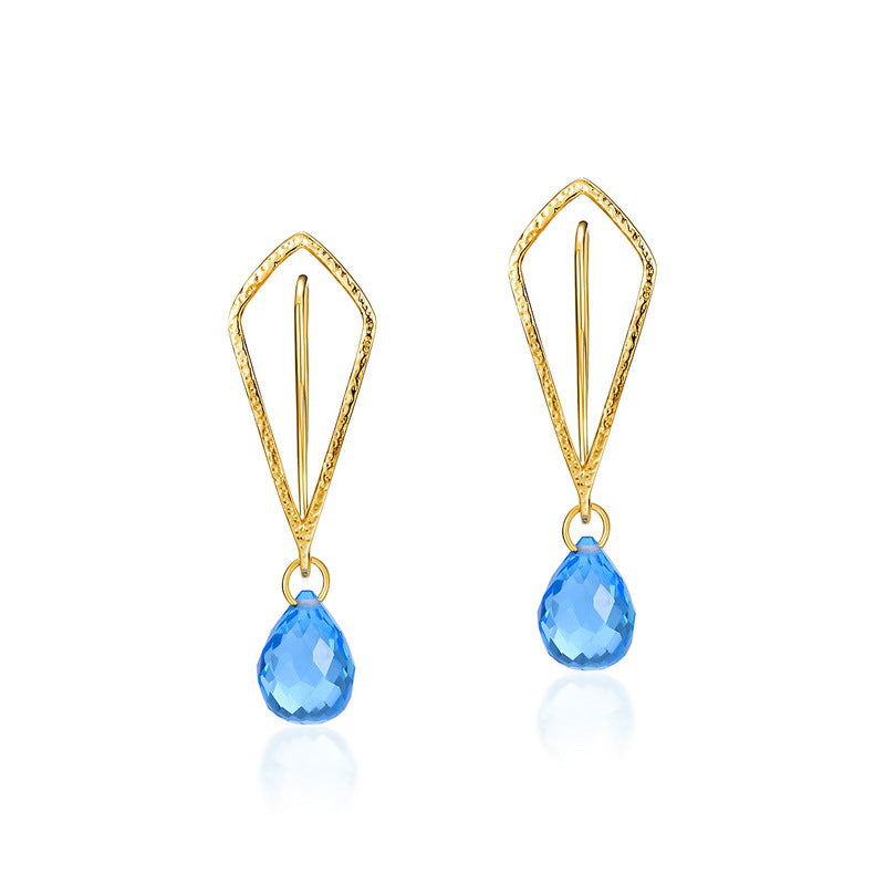 Crystal earrings earrings by edenista