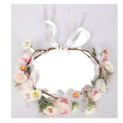 Hair Band Hair Band Bride Wedding Wedding Dress Hair Accessory Head Flower by edenista