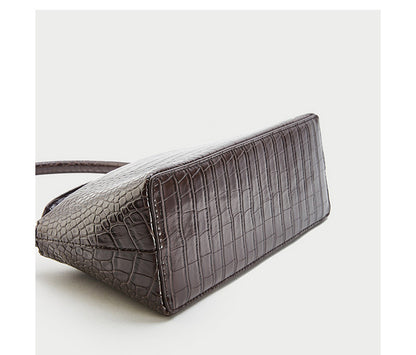 New Women's Alligator French Shoulder Bag by edenista