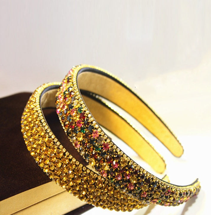 Rhinestone inlaid headband by edenista