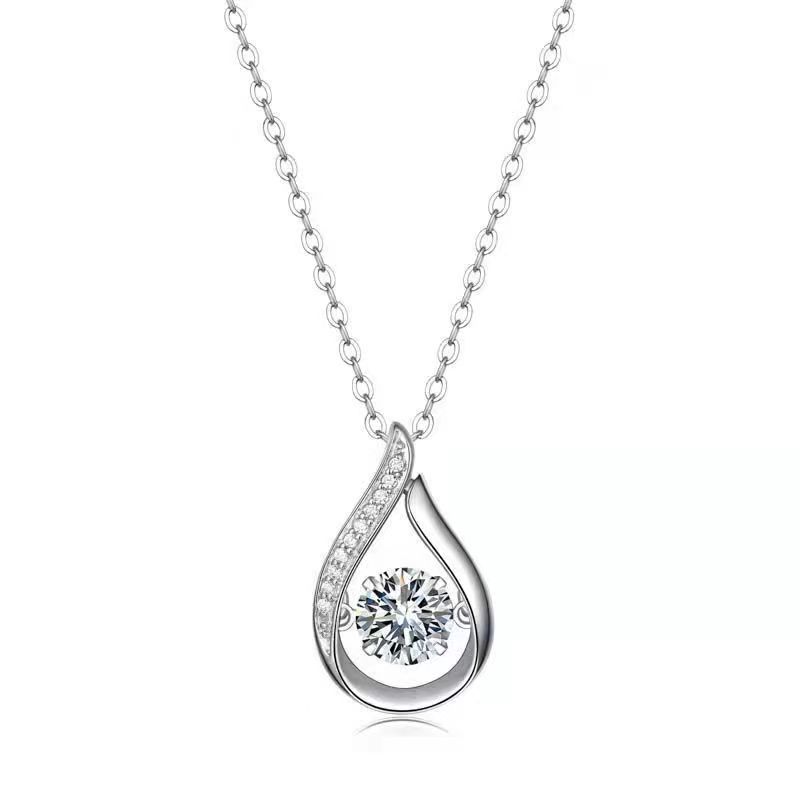 Smart Drop-shaped All-match Light Luxury Necklace by edenista