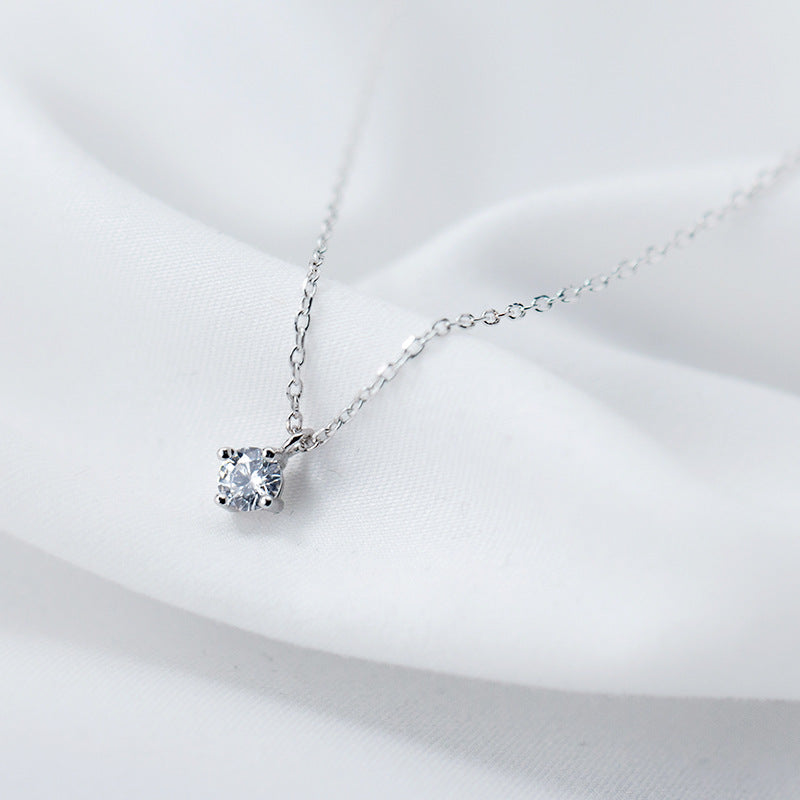 Necklace with Silver Necklace by edenista