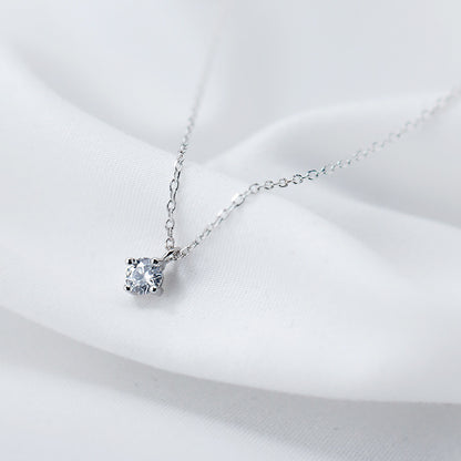 Necklace with Silver Necklace by edenista