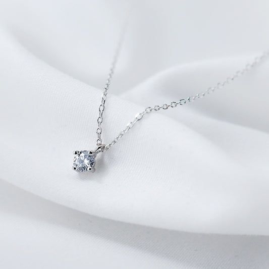 Necklace with Silver Necklace by edenista
