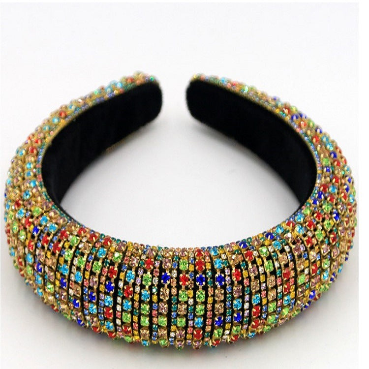 Baroque rhinestone headband by edenista