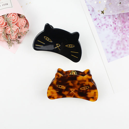Japanese hair accessories cute cat hairpin by edenista
