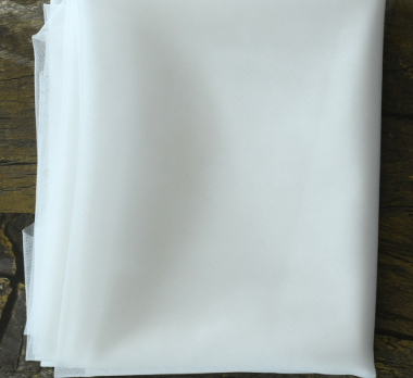 Beading Veil Bridal Exquisite Mesh by CJ in white