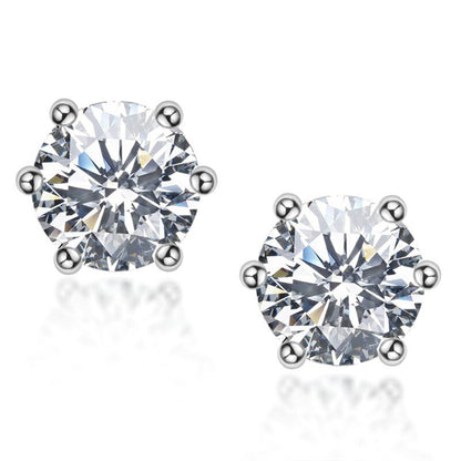 Moissanite Earrings by edenista