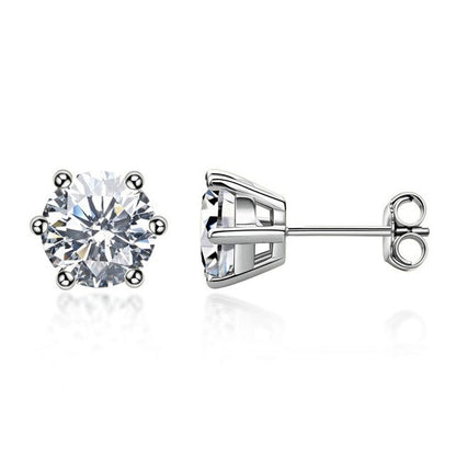 Moissanite Earrings by edenista