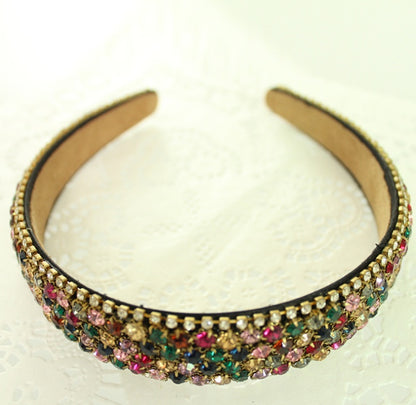 Rhinestone inlaid headband by edenista