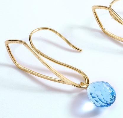 Crystal earrings earrings by edenista
