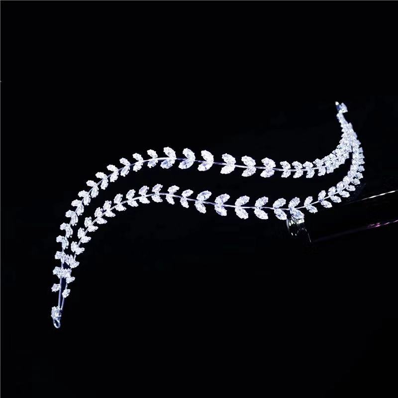 Baroque Rhinestone Bride Crown Crystal Hair Band by edenista