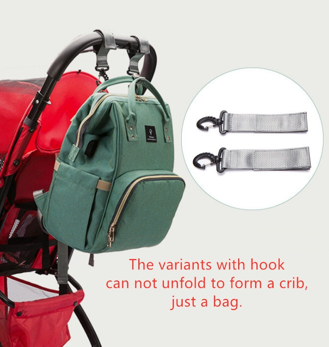 Portable Folding Crib Mummy Bag Portable by edenista