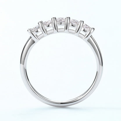 Moissanite Tanabata Valentine's Day Ring by edenista