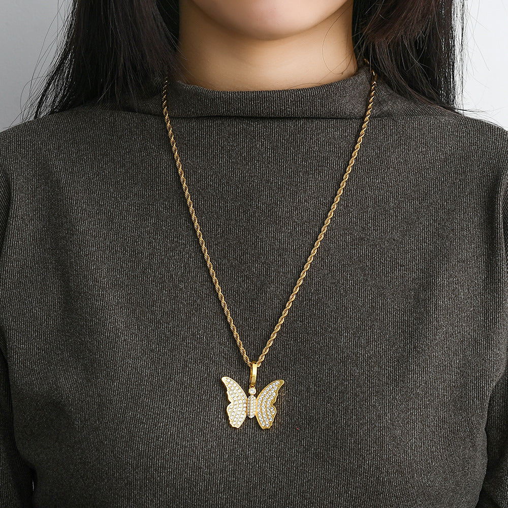 Electroplated 18ct Gold Plated Solid Necklace Jewellery by edenista