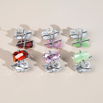 Women's Peach Blossom Spar Earrings by edenista