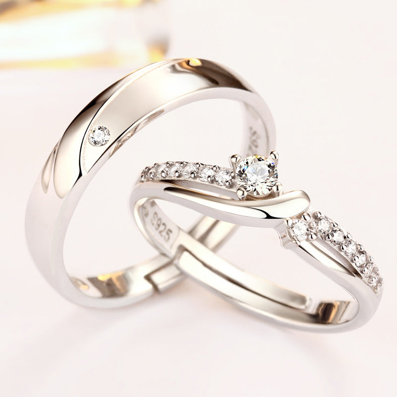 Couple Ring One Ring Simple by edenista