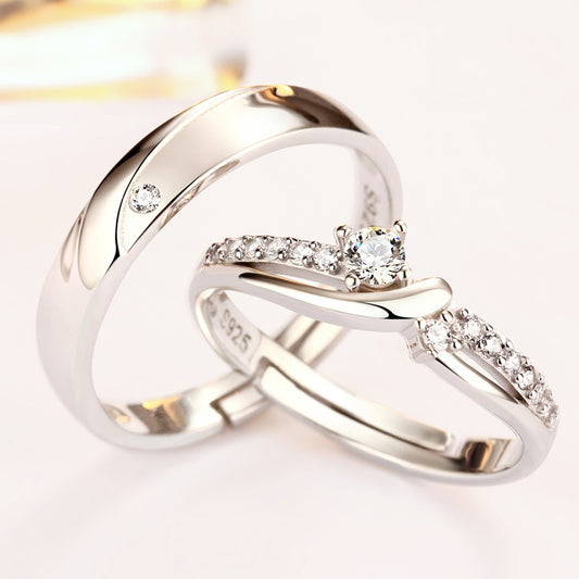Couple Ring One Ring Simple by edenista