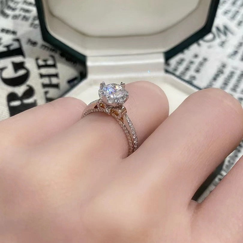 Sterling Silver Ribbon Bow Ring by edenista