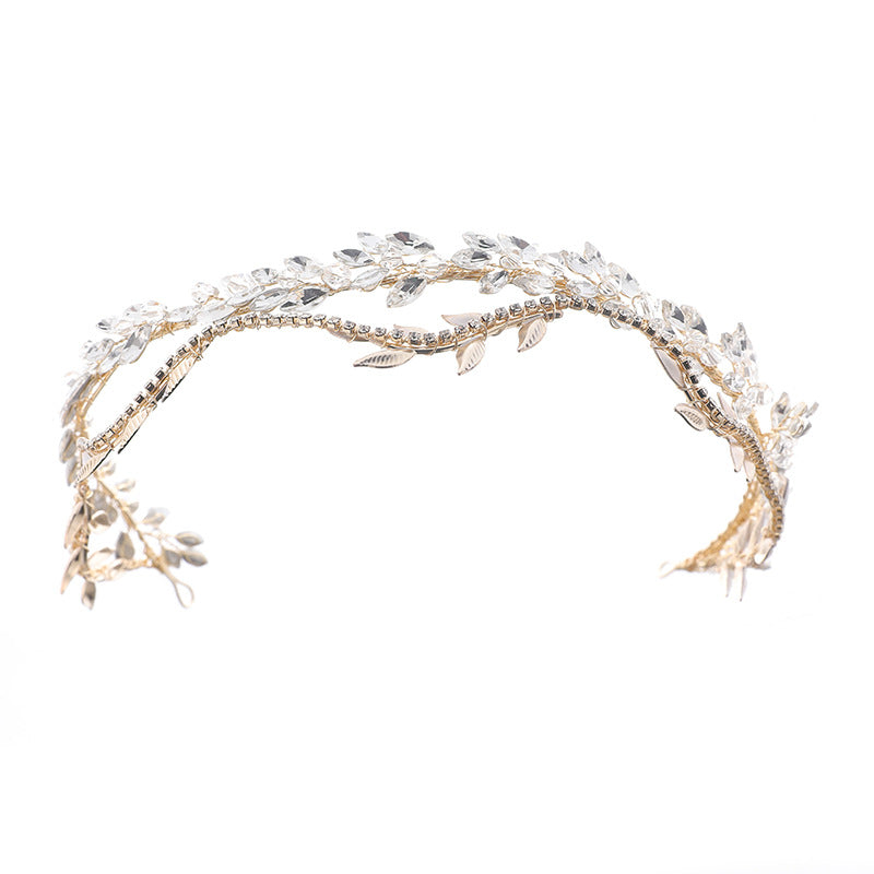 Bridal Crown Rhinestone Crystal Alloy Material by edenista