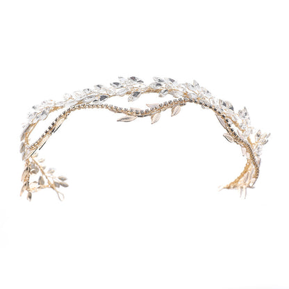 Bridal Crown Rhinestone Crystal Alloy Material by edenista