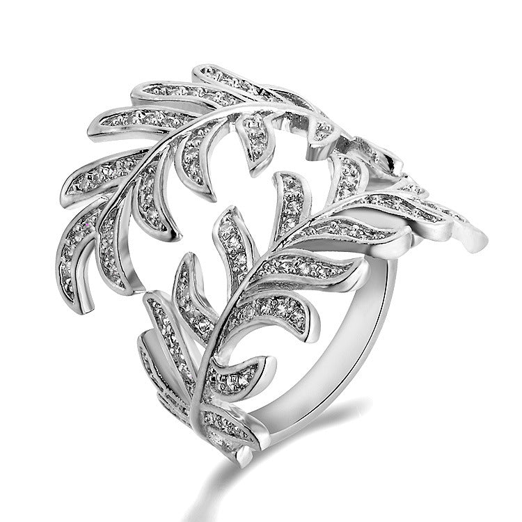 Mimosa leaves rings by edenista