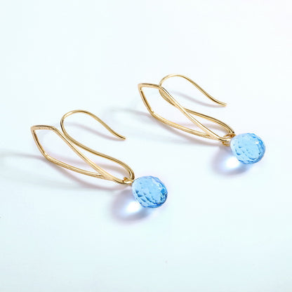 Crystal earrings earrings by edenista