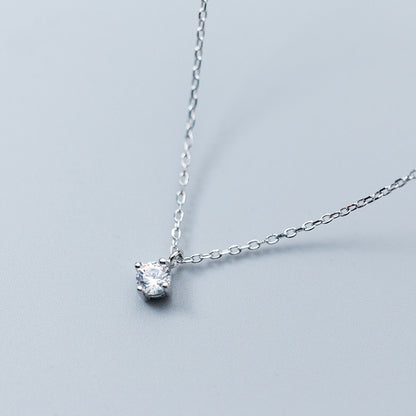 Necklace with Silver Necklace by edenista