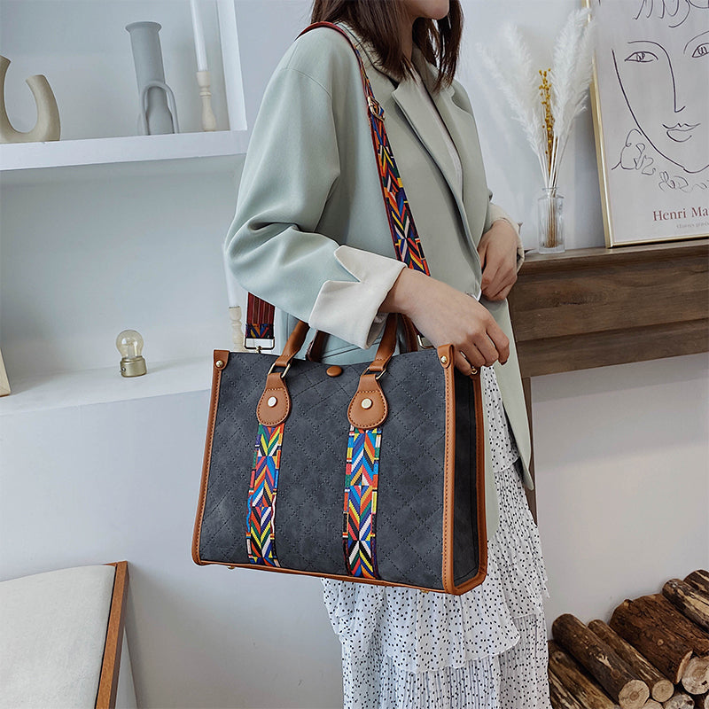 Large-capacity One-shoulder Messenger Bag Handbag Trendy by edenista