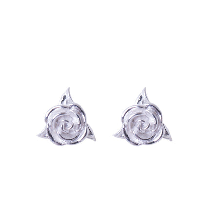Creative jewelry rose earrings by edenista