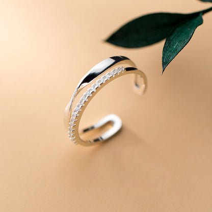 Twisted Double Row Drill Adjustable Hand Jewelry by edenista