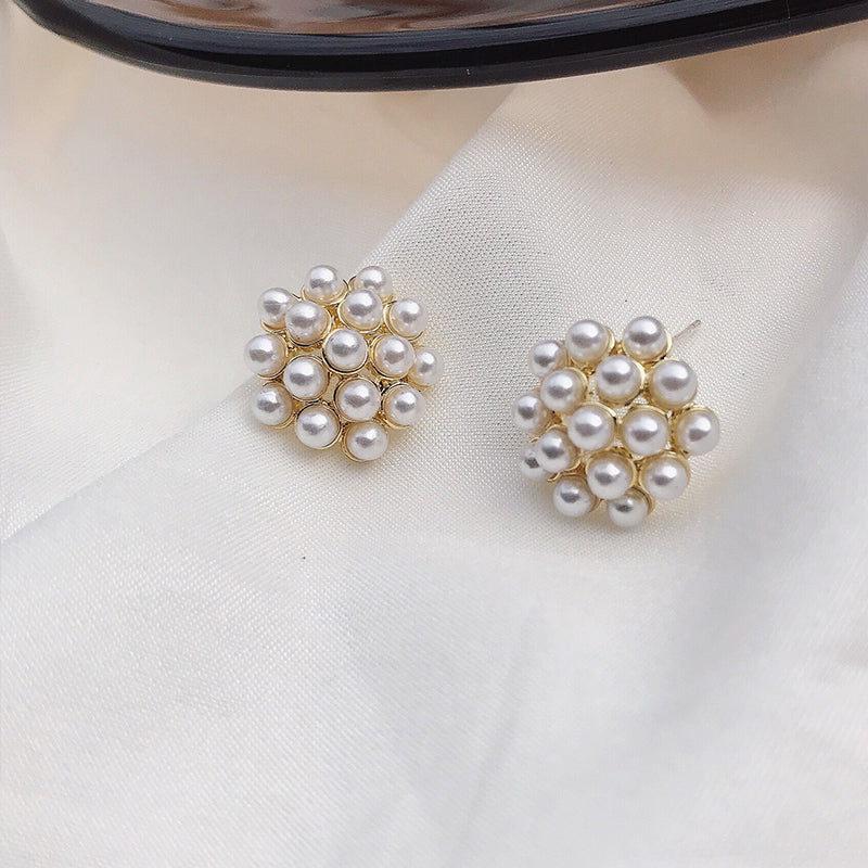 Pineapple Starfish Pearl Earrings by edenista